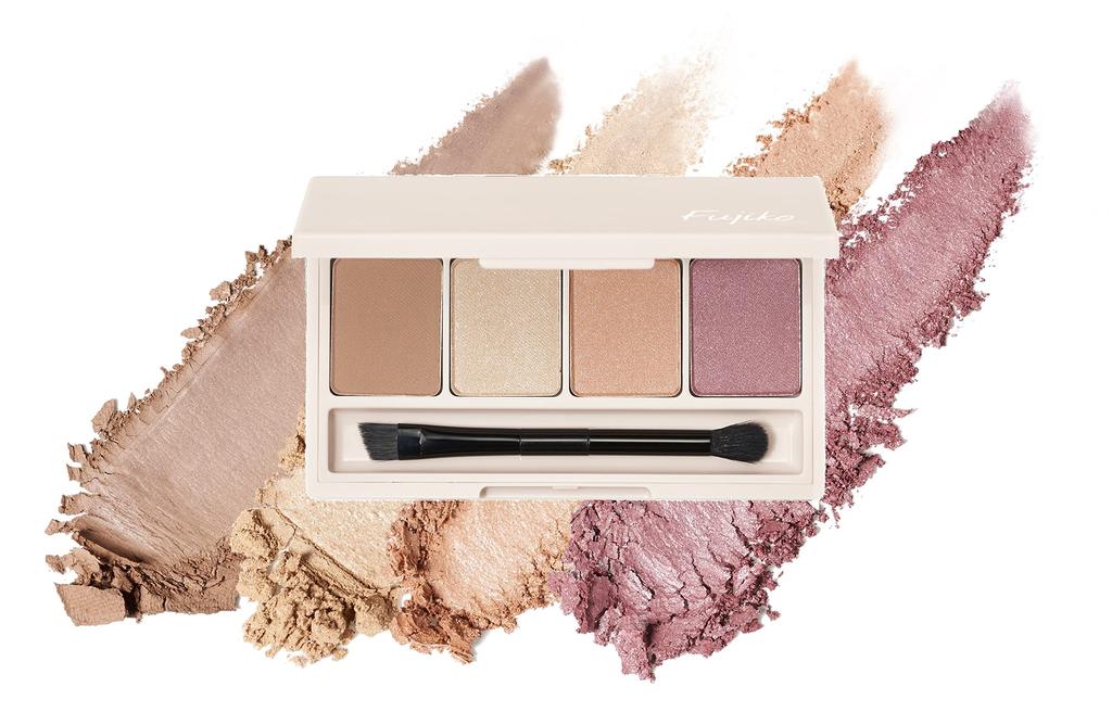 Fujiko (Fujiko) Paleta de completare 05 Sprâncene clare 5,5 g Nuanță de sprâncene Lustruit Schimbator de culoare a sprâncenelor Paleta de sprâncene Fără culoare aruncată