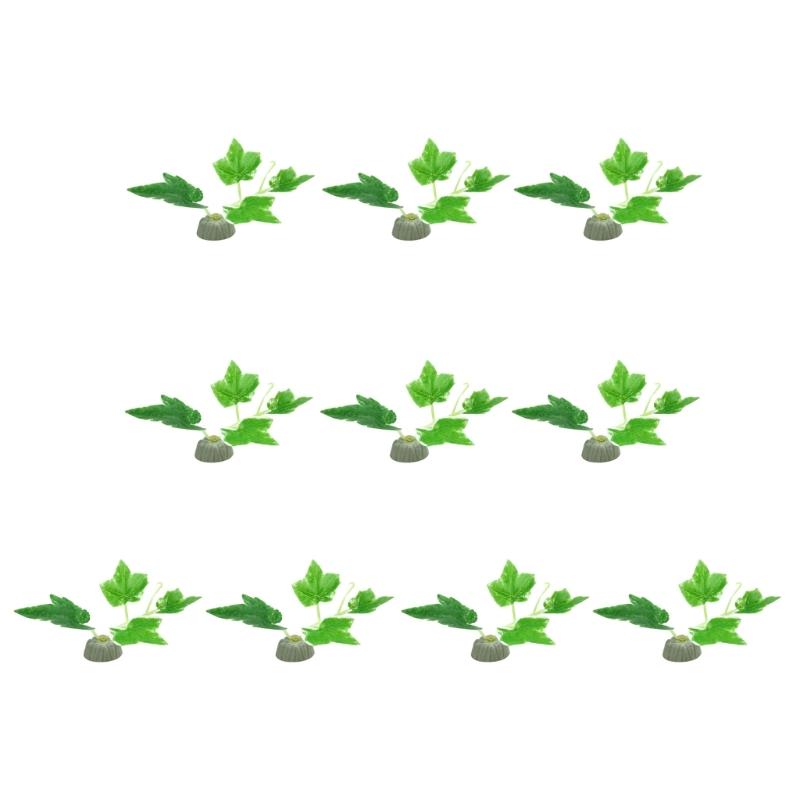 Fish Tanks Life Like Artificial Plant Aquatic Decoration Aquariums Decor FishTank Ornament Freshwater Landscaping 10PCS