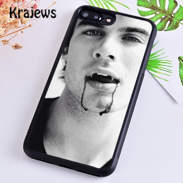 Damon Salvatore The Vampire Diaries Phone Case Cover For iPhone 17 Air 16 15 14 plus 12 13 pro max coque Fundas