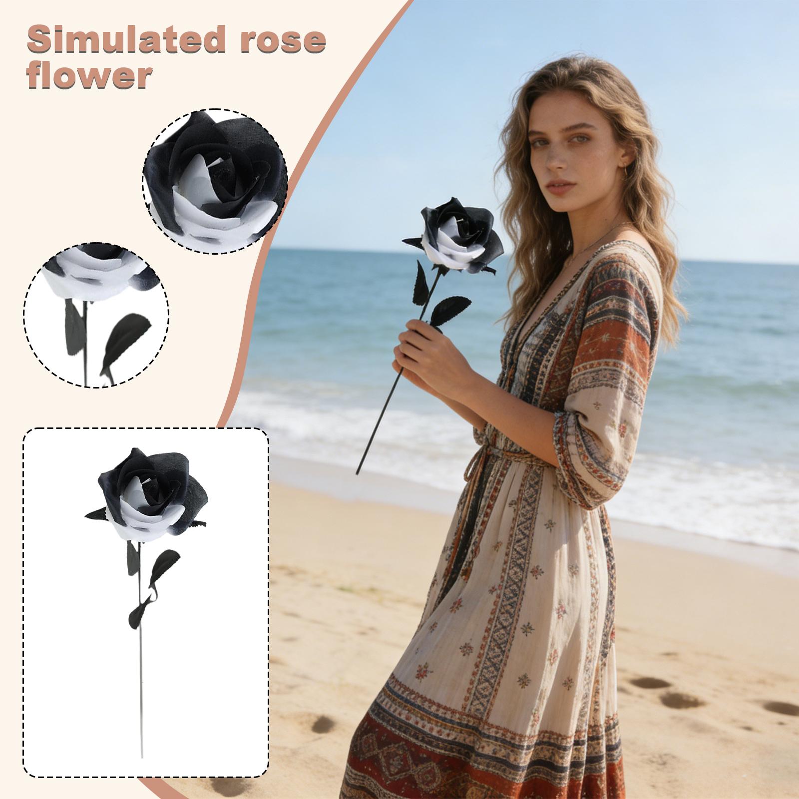 

The Simulated Rose Flowers Add An Eternal And Elegant To Any Room, Center Decoration Or Occasion Arrangement. One Size