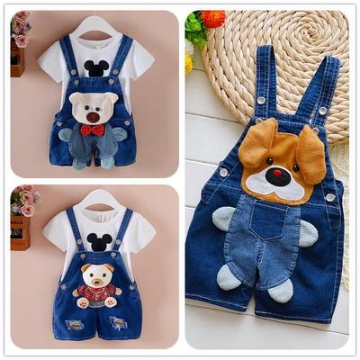 Kinderbekleidung Kinderhosen Baby Kinderoverall Jeans Baby Sommershorts
