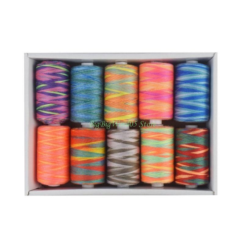 24TE Polyester Thread for Sewing Machine Hand Stitching DIY Craft