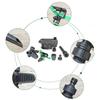 Smarted Solar Garden Watering Device Programmable Schedule Weatherproofed Construction for Home Gardens