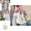 Adorable Cartoon Canvas Tote Bag For Girls With Cute Rabbit Shoulder Bag Design