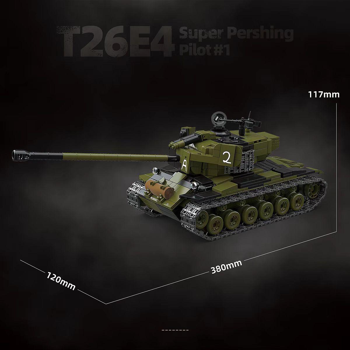 High-Quality 100304 High-Quality 1:28 High-Quality Scale High-Quality Us High-Quality M26 High-Quality Pershing I High-Quality Experimental Armored no box