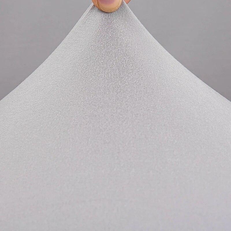 Solid Color Sloping Arm King Back Chair Cover Elastic Armchair Wingback Wing Sofa Back Chair Cover Stretch Protector Slipcover