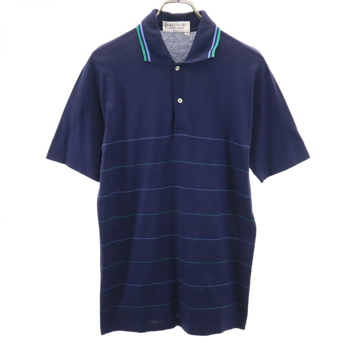 

GIVENCHY made in Italy With line Short sleeve Polo shirt GENTLEMAN PARIS Men s Used