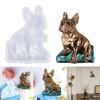 3D Tier Harzform Große Hundestatue Herstellung Epoxid Gussform für Wand Tür