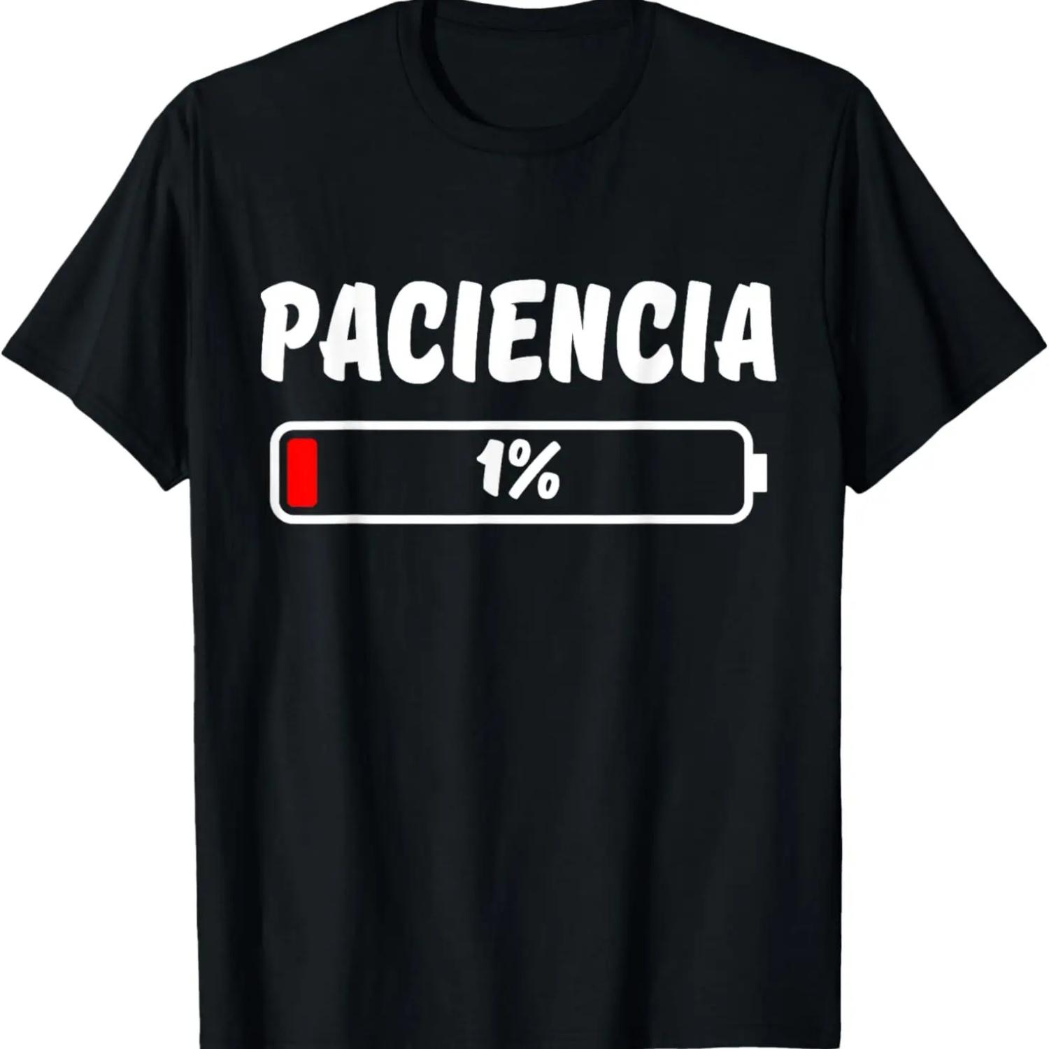 Paciencia at 1% Regalo Divertido Cumpleaños Pijama Parejas T-Shirt S