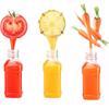 10/20pcs 100ml Refillable Empty Plastic Portable Clear Bottles Leakproof Juice Water Drink Containers Beverage