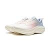 LiNing Lingbo V3 Thick Sole Height Increasing Versatile Soft Rebound Running Shoes Women Sneakers White Pink Blue ARSW112-1