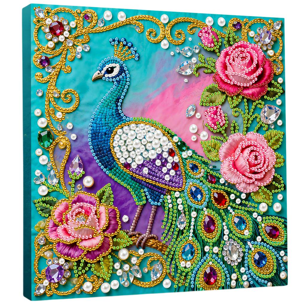 Zestawy do malowania diamentami i tworzenia obrazów z pereł i klejnotów DIY dla dorosłych Dekoracja domu Obrazy z diamentowymi kropkami Sztuka i rękodzieło 25x25cm Z ramką