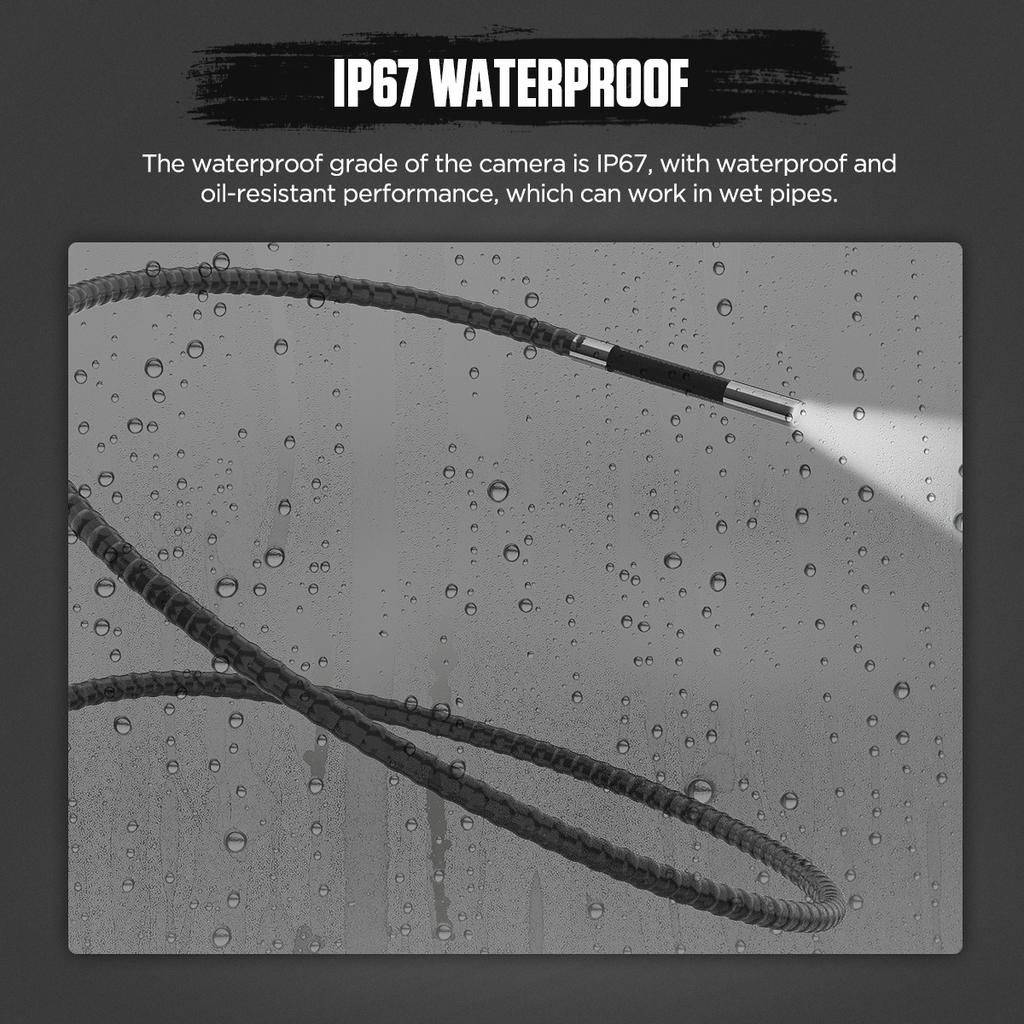 AUTOOL SVB302 Automotive Industrial Endoscope Waterproof 1080 HD Autofocus for IMG & Video  USB Endoscope Inspection Camera Lens