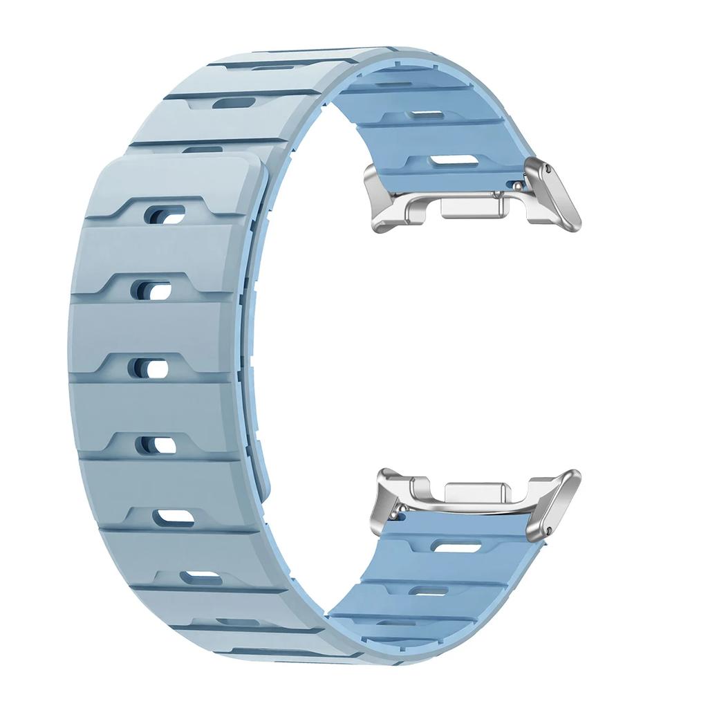 Silicone Magnetic Strap for Samsung 8 40mm 44mm classic 46mm Sport Watchband Bracelet for Samsung Ultra 1 2 Smart Watch Band