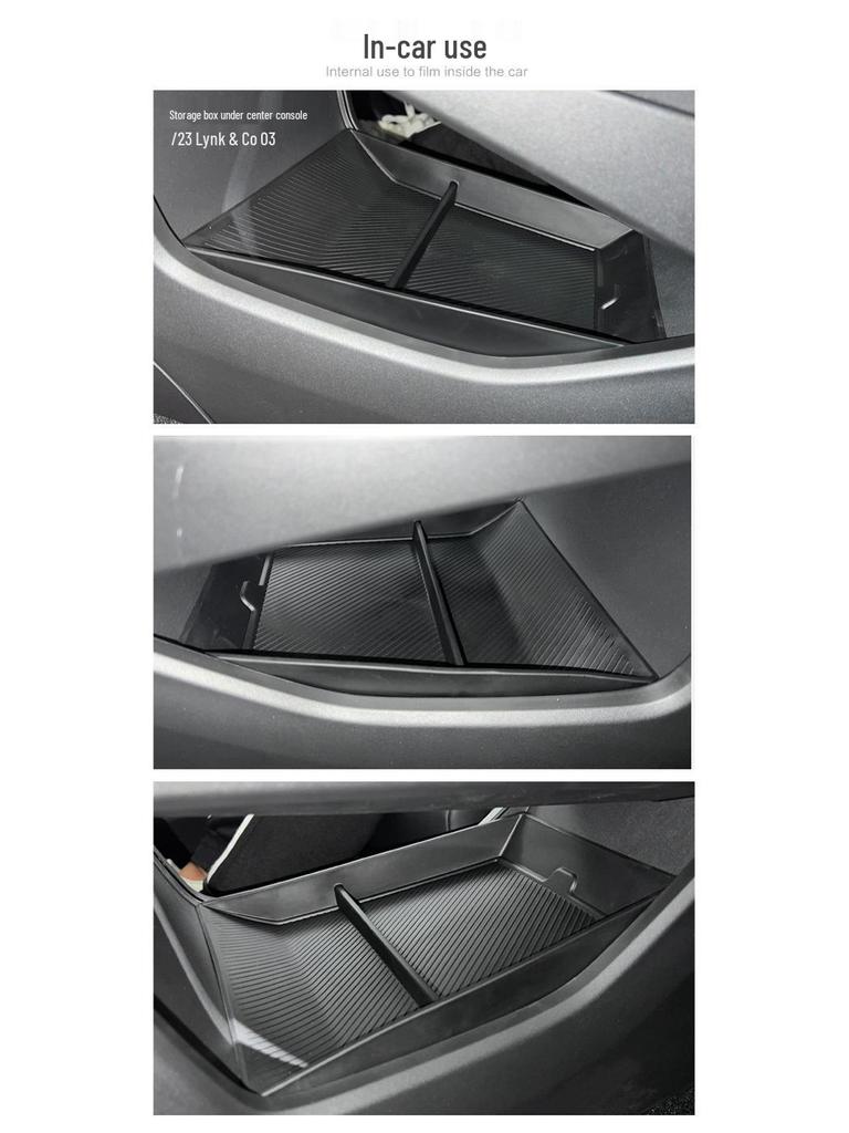 23-25 Lynk&Co 03 Lower Center Console Storage Box - Car Interior Modification Accessory