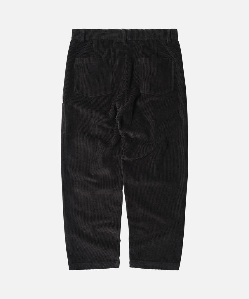 FRIZMWORKS Corduroy Wide One Tuck Pants _ Charcoal