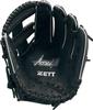 ZETT chlapecké baseballové softbalové rukavice Acro Catch Levé házení černé BJGB77420C (Rukavice) Všestranný (1900)