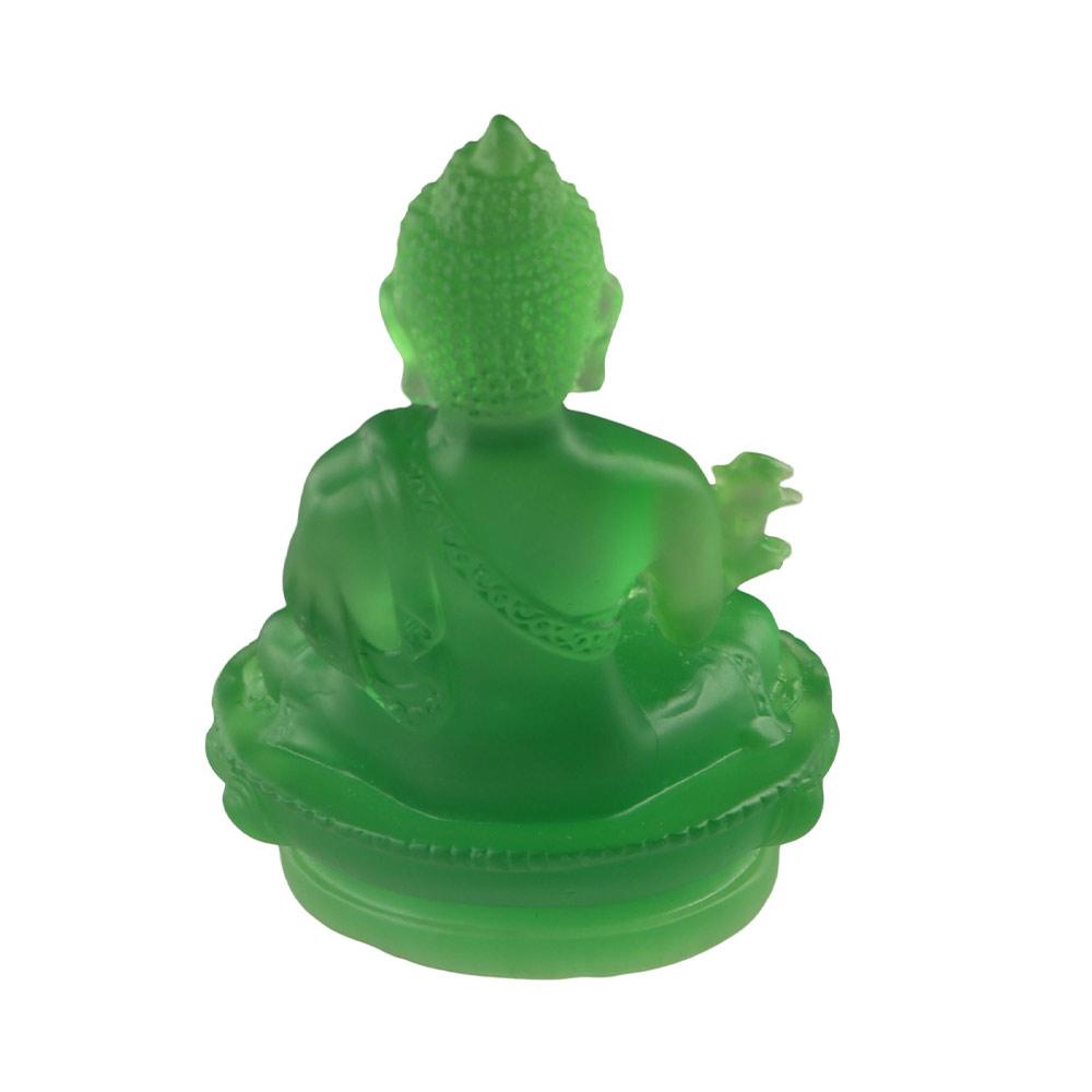 Resin Craft Medicine Buddha Statue Thai-style Pharmacist Buddhist Sculpture  Desktop