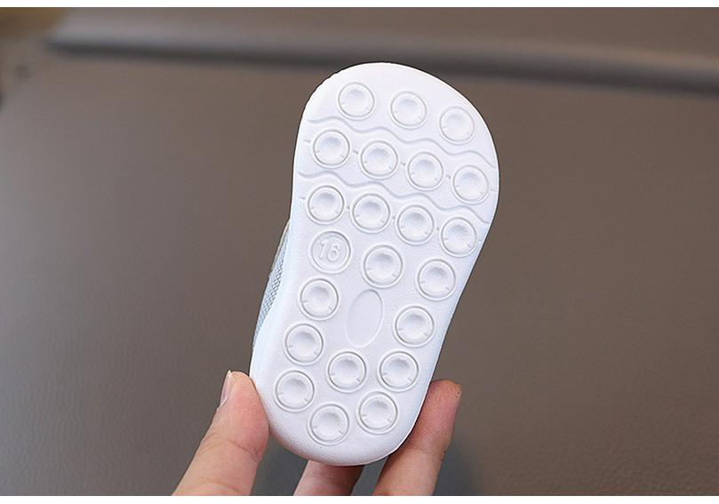 Baby Soft-Soled Toddler Shoes for Boys & Girls: Breathable Mesh for Spring/Autumn