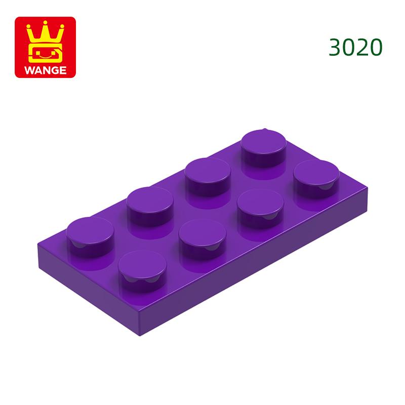88Pcs/Lot 3020 2x4 Basic Construction Bricks Colorful Traditional Parts Works With featuring Brick DO IT YOURSELF Kids Toy Assembly Gift Idea Box
