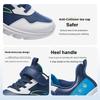 Anta Kinder Vitalität Einfach Vielseitig Leicht Stoßdämpfung Niedrig geschnitten Laufschuhe Kinder Sneaker Tiefes Marineblau Anta-Weiß Aqua-Blau A12435568-6