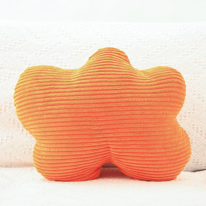 Flower U Cloud Shaped Plush Pillow Toy Cushion For Home Lounge Comfort Gift