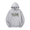 Camo Street Lettering Oversized Hoodie S0284