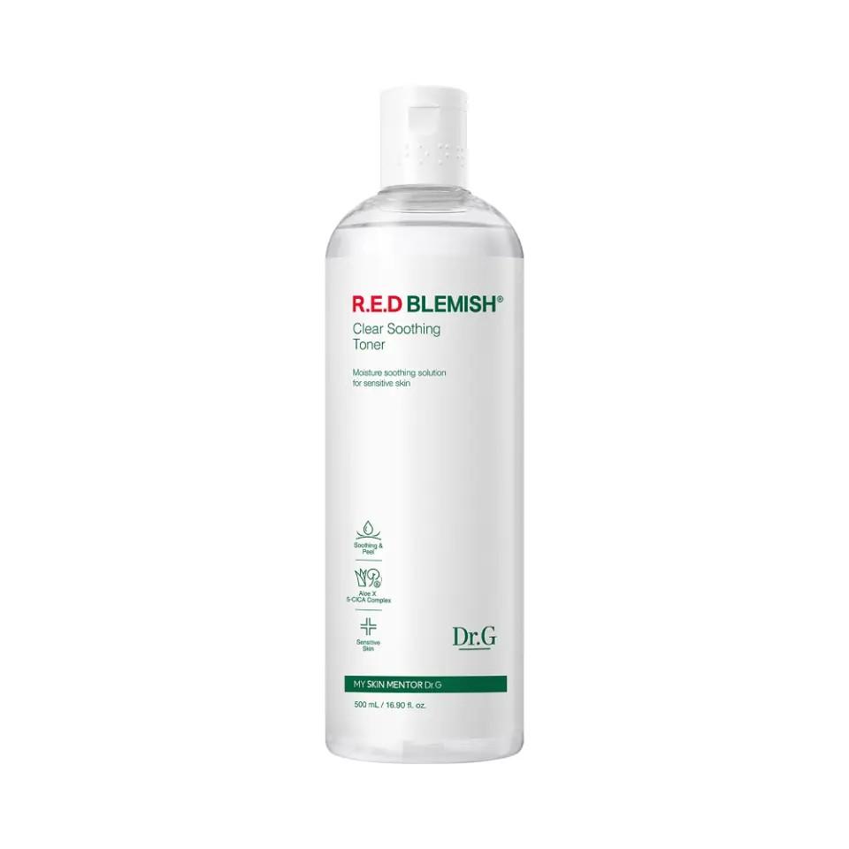 Dr.G Red Blemish Clear Soothing Toner Calming Hydration 500ml
