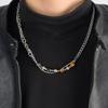 Unisex High-End Twisted Pearl Necklace - Non-Fading Hip Hop Clavicle Chain