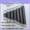 Extension Spring Instock Hook 20mm Wire 16mm Outer Diameter 40500mm Length Options