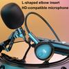 C81 Kablede øretelefoner Dobbel mikrofon In-ear Ergonomiske støy som kansellerer rettvinklet opptak Live Streaming Gaming Earbud Hodetelefoner