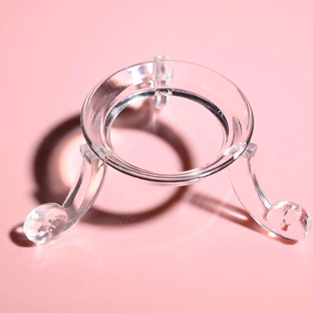 Transparent Crystal Ball Base Triangular Structure Sphere Display Holder  Home