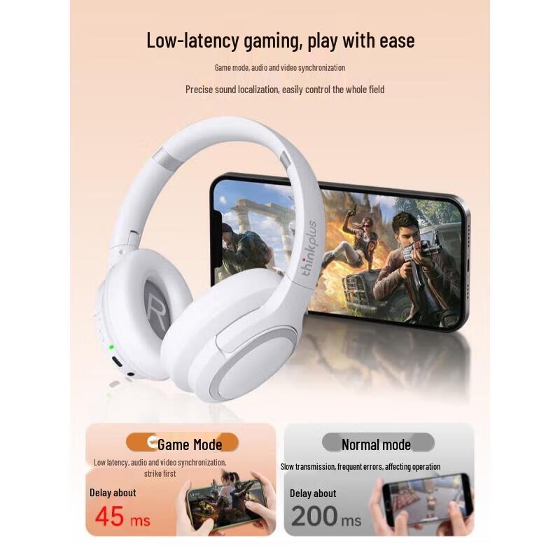 Lenovo TH40 ANC Over-Ear Bluetooth-Kopfhörer