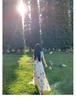 Women's Floral Sleeveless Long Dress, Japanese Summer 2026 Style