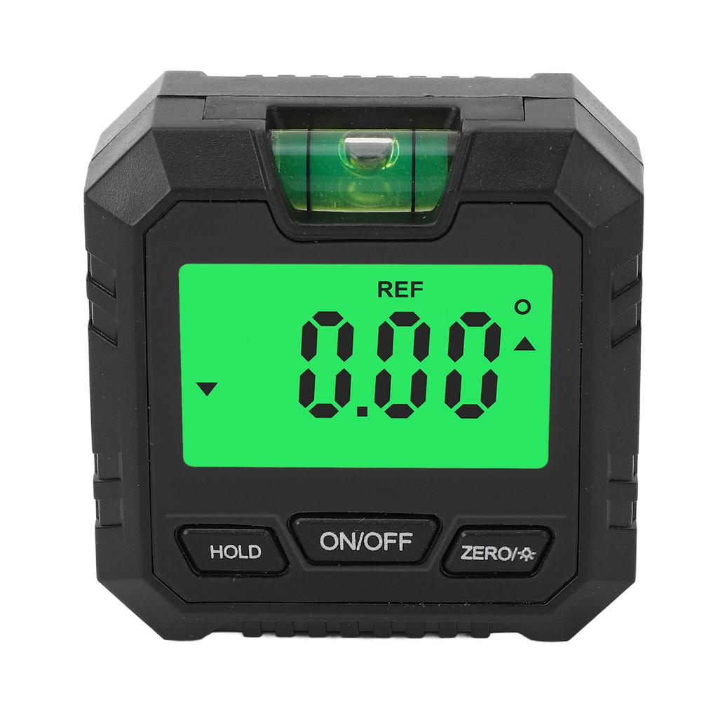 Digital Level Box Backlit LCD Display Magnetic Base 4 X 90° Mini Angle Gauge Meter Finder Protractor