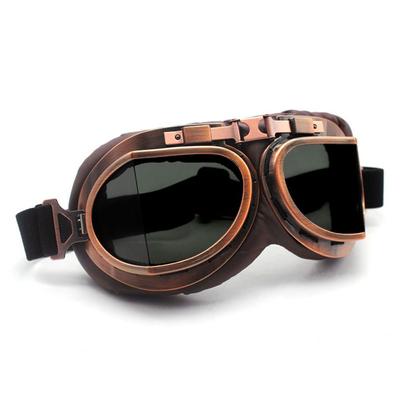 Dustproof Protective Gears Snowboard Vintage Pilot Motorcycle Glasses Cruiser Scooter Retro Goggles
