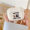 Cool Funny Cat for AirPods 4 2024 Cases Clear Wireless Bluetooth Earphone Case for Apple Airpods 1 2 3 Pro 2 Protective Cover