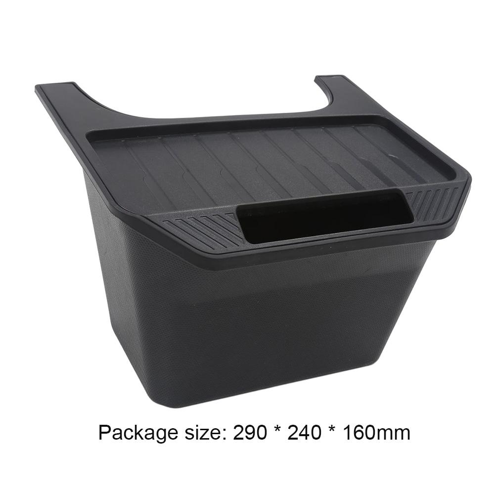 High Capacity Car Under Seat Trash Can Scratch Proof Rear Cabin Storage Container Space Saving ForTesla Model Y 2026 2026