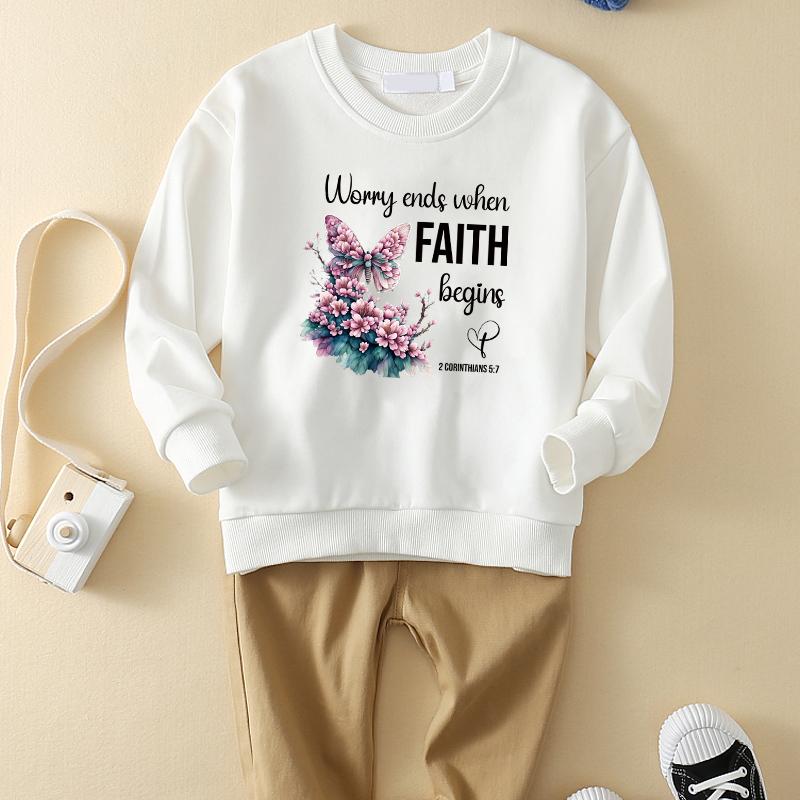 Iron On Patches Flower Butterfly Faith Washable Garment Accessory New Diy Heat Transfer Thermal Patches Clothing Hot