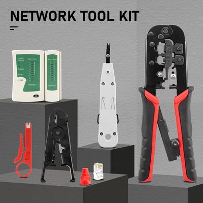 Pince à sertir RJ45, outil de sertissage RJ11, pince à sertir pour câble réseau Ethernet LAN, pince à dénuder pour RJ11 6P 8P RJ12 RJ45