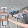 GENFIELD Automatic Packing Stainless Steel Foot Pedal Trash Can