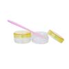 Wopanxye Set of 3ml Cream Cream Cosmetic Nail Refillable Small Round Cases for DIY Cosmetic Refillable Multicolored 50-Piece Containers, Jars,