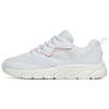 Comfortable Cushioning Slip Resistant Abrasion Resistant Low Top Running Shoes Women's Gray White Pink 922225530-9