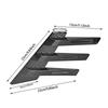 Universal 2Pcs Car Side Spoiler Splitter Trim Rear Windshield Sticker Triangle General Window Louvers Exterior Decorative