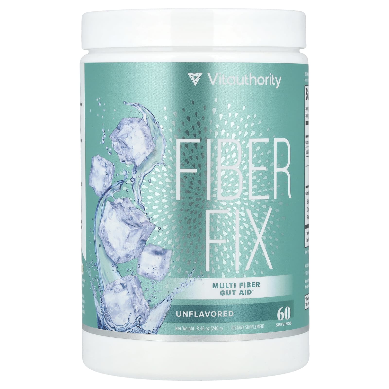 

Fiber Fix, Comprehensive Fiber Gut Supplement, Unflavored, 240G(8.46Oz)