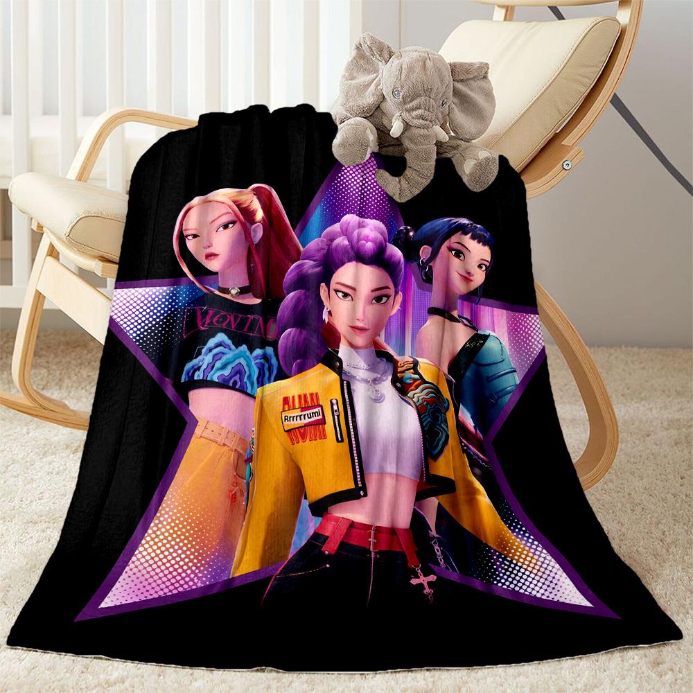 Music Fashion Fusion Blanket Soft & Cozy Suitable for Couch Bedding Office Four Seasons Universal Digital Print