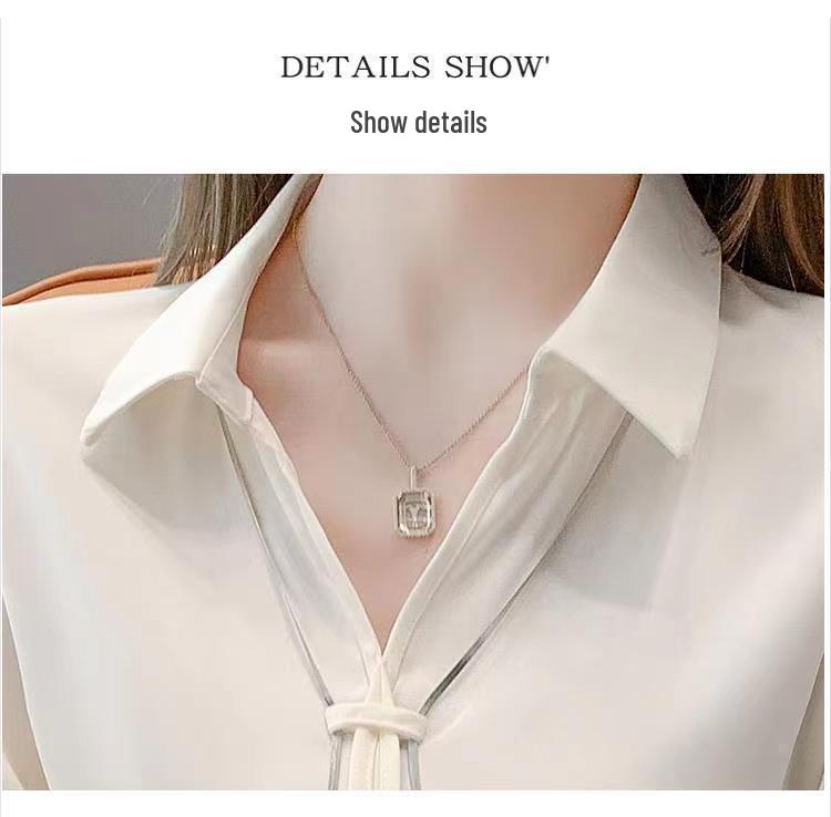 2025 Women's High-End Chic Long-Sleeve Shirt: Loose Fit, Trendy, and Stylish