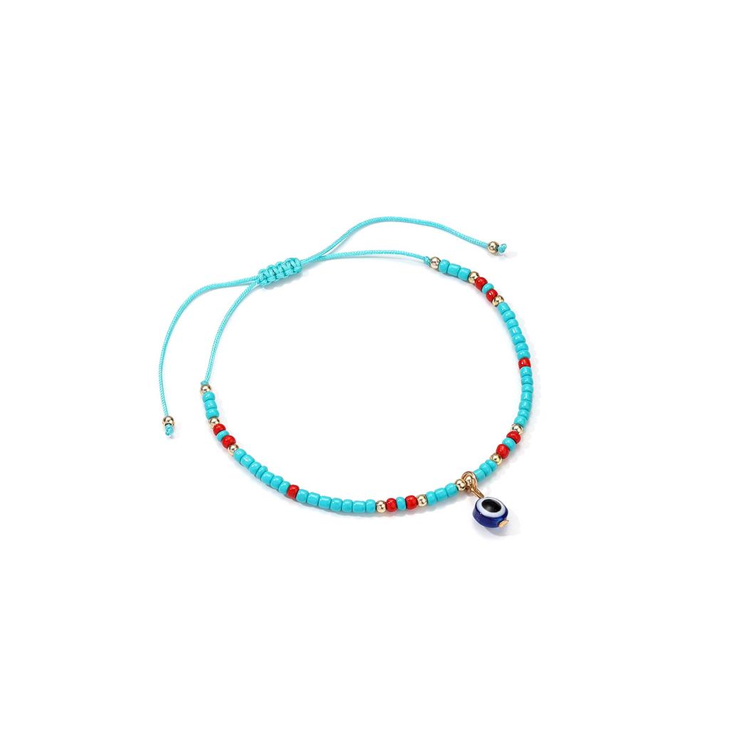 Retro Boho Shell Anklet for Women, Summer Beach Vacation Handmade Foot Jewelry