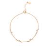 Βραχιόλι 925 Silver Star Fashion Κορεάτικο Διπλό Βραχιόλι Κρυστάλλινο Αστέρι με πέντε άκρες