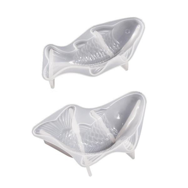 Lumânare parfumată de pește de aur durabil, mucegai din silicon, lucrat manual, lumânare parfumată de pește, mucegai epoxidic, artizanat, pentru femei, fete, pentru fondant, XUF